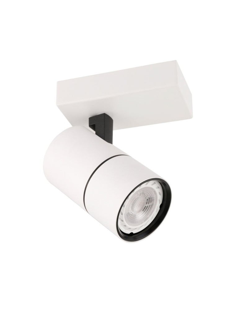 Ceiling spotlights - ITALUX Laconi Spotlight GU10 1x35W White/Black SPL-2813-1B-WH - product kolory-swiatla.pl 1