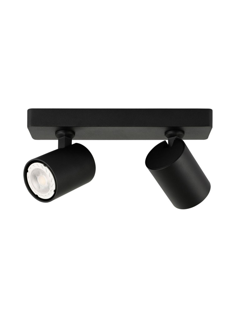 Spotlight ceiling lamps - ITALUX Lumsi Spotlight GU10 2x35W Black SPL-2071-2-MB-BL - product kolory-swiatla.pl 1