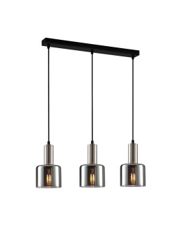 ITALUX Santia Pendant E27 3x40W Silver PND-65342-3-SC+SG