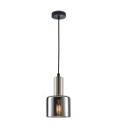 Pendant lamps - ITALUX Santia Pendant E27 1x40W Silver PND-65342-1-SC+SG - product 1