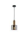 ITALUX Santia Pendant E27 1x40W Copper PND-65342-1-BRO+SG