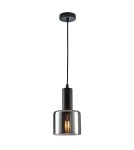 Pendant lamps - ITALUX Santia Pendant E27 1x40W Black PND-65342-1-BK+SG - product 1