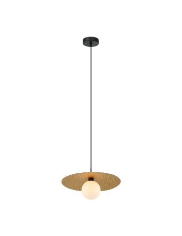 ITALUX Malor Pendant G9 1x25W Black/Gold PND-4602-1-XL-GD