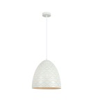 Pendant lamps - ITALUX Leilani Pendant E27 1x40W White PND-43445-1L-WH - product 1