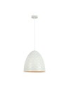 ITALUX Leilani Pendant E27 1x40W White PND-43445-1L-WH