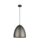 Pendant lamps - ITALUX Leilani Pendant E27 1x40W Grey PND-43445-1L-GR - product 1