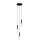 Pendant lamps - ITALUX Perola Pendant E14 3x40W Black/Gold PND-43363-3 BK+BR - product 1