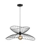 Pendant lamps - ITALUX Galia Pendant E27 1x40W Black PND-34429-1-BK - product 1