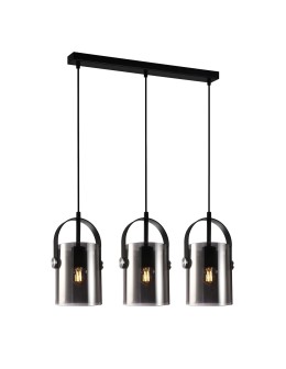 ITALUX Nanesma Wisząca E27 3x40W Czarny PND-32453-3-BK+SG