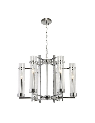 ITALUX Aspen Pendant E14 6x40W Chrome PND-31186-6A-CH
