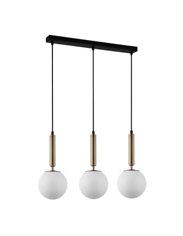 ITALUX Ravena Pendant E27 3x10W Brass PND-2324-3L GD+OPA