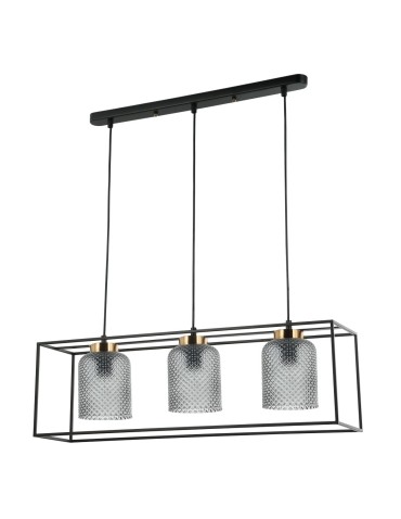 ITALUX Sinella Pendant E27 3x40W Black PND-23231-3-BK+SG