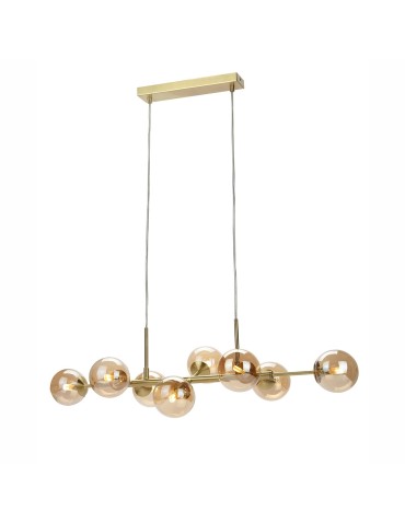 ITALUX Erimida Pendant G9 8x10W Brass PND-2244-8A-GD