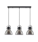 Loft pendant lamps - ITALUX Darlena Pendant E27 3x40W Black PND-22371-3-BK+SG - product 1