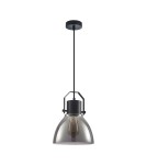 Loft pendant lamps - ITALUX Darlena Pendant E27 1x40W Black PND-22371-1-BK+SG - product 1