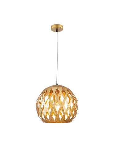 ITALUX Hilo Pendant E27 1x40W Gold PND-22341-1L-GD