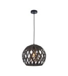 Pendant lamps - ITALUX Hilo Pendant E27 1x40W Black PND-22341-1L-BK - product 1