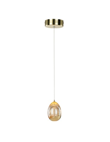 ITALUX Huelto Pendant LED integrated 4.8W 3000K 290lm Gold PND-22112132-1A-CHPN