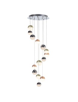 ITALUX LED Pendant Mocado Integrated 58.8W 3000K 3528lm Chrome PND-13112146-14A-CR