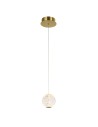 ITALUX Rosario Pendant LED Integrated 4.2W 3200K 280lm Gold PND-12220121-1A-GD