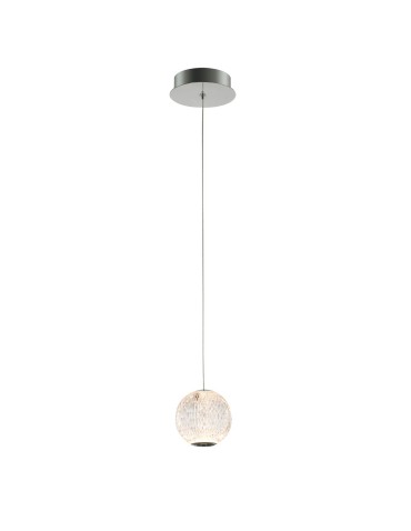 ITALUX Rosario Pendant LED Integrated 4.2W 3200K 280lm Chrome PND-12220121-1A-CR