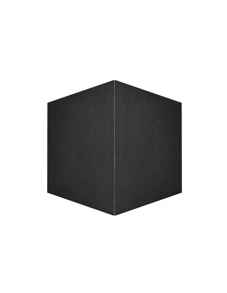 Outdoor wall lamps - ITALUX Bari Outdoor Wall LED Integrated 10W 4000K 570lm IP54 Black PL-467 - product kolory-swiatla.pl 1