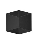 Outdoor wall lamps - ITALUX Bari Outdoor Wall LED Integrated 10W 4000K 570lm IP54 Black PL-463 - product 1