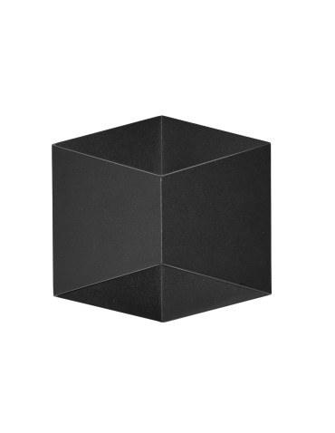 ITALUX Bari Outdoor Wall LED Integrated 10W 4000K 570lm IP54 Black PL-463