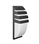 Outdoor wall lamps - ITALUX Mona Outdoor Wall Mounted LED Integrated 4W 4000K 120lm IP54 Black PL-246 - product 1
