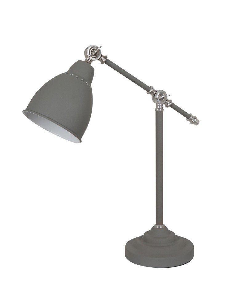 Reading table lamps - ITALUX Sonny Desk E27 1x60W Gray MT-HN2054-1-GR - product kolory-swiatla.pl 1