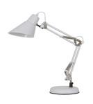 Reading table lamps - ITALUX Jason Desk E27 1x40W White/Nickel MT-HN2041 WH+S.NICK - product 1