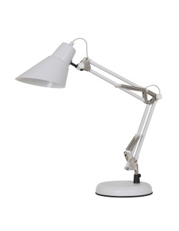 ITALUX Jason Desk E27 1x40W White/Nickel MT-HN2041 WH+S.NICK