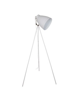 ITALUX Franklin Standing E27 1x60W White/Nickel ML-HN3068-WH+S.NICK