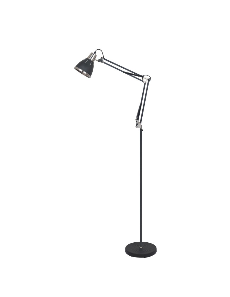 Broken floor lamps - ITALUX Remiro Standing E27 1x40W Black ML-HN3047 BL+S.NICK - product kolory-swiatla.pl 1