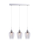 Pendant lamps - ITALUX Pirita C CR Pendant E14 3x40W Chrome MDM2286/3C CR - product 1