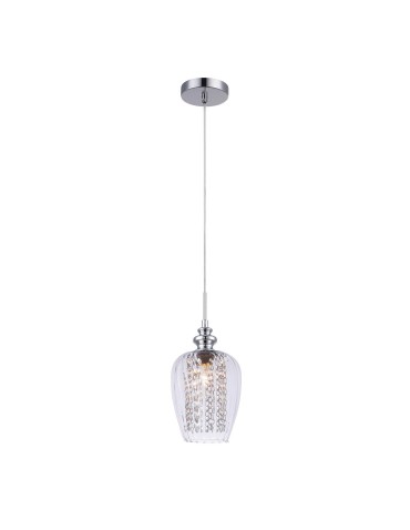 ITALUX Pirita C CR Pendant E14 1x40W Chrome MDM2286/1C CR