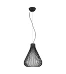 Pendant lamps - ITALUX Inksis Pendant E27 1x60W Black MDM2245-1 - product 1