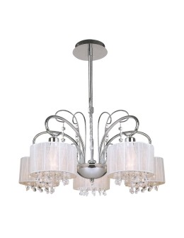 ITALUX Span Wisząca E14 5x40W Chrom MDM1583/5 WH