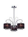 ITALUX Span Pendant E14 3x40W Black MDM1583/3