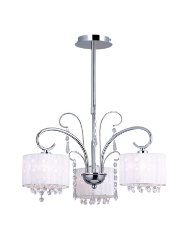 ITALUX Span Pendant E14 3x40W Chrome MDM1583/3 WH
