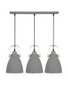 ITALUX Franklin Pendant E27 3x60W Gray MD-HN8026S-3-GR+S.NICK