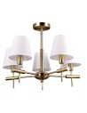 ITALUX Balter Żyrandol E14 5x40W Złoty MD38482-5