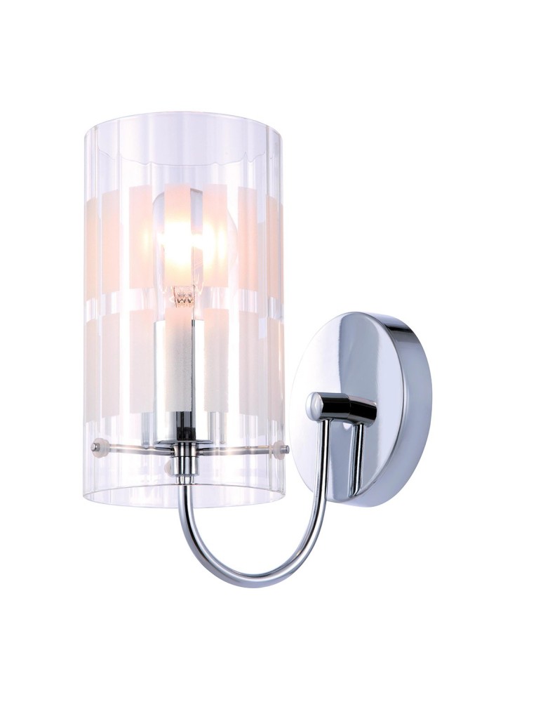 Wall lamps - ITALUX Max Wall lamp E27 1x60W Chrome MBM1957-1 - product kolory-swiatla.pl 1