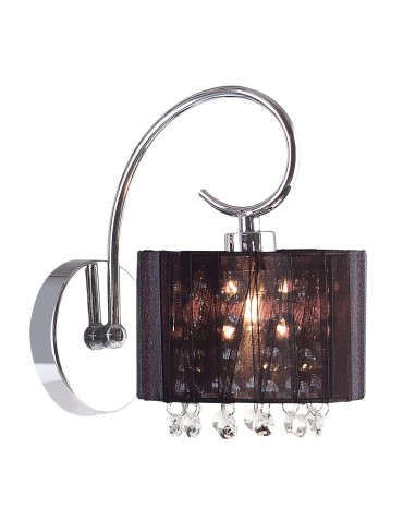 ITALUX Span Wall lamp E14 1x40W Black MBM1583 /1