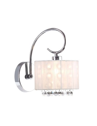 ITALUX Span Wall lamp E14 1x40W Chrome MBM1583 /1 WH