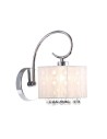 ITALUX Span Wall lamp E14 1x40W Chrome MBM1583 /1 WH