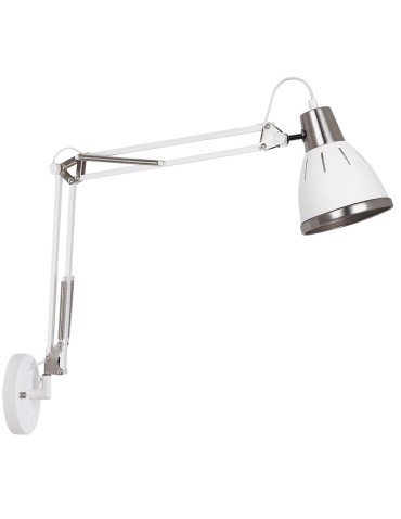 ITALUX Vera Wall lamp E27 1x40W White MB-HN5069 WH+S.NICK