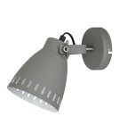 Loft wall lamps - industrial - ITALUX Franklin Wall lamp E27 1x60W Grey MB-HN5050-1-GR+S.NICK - product 1