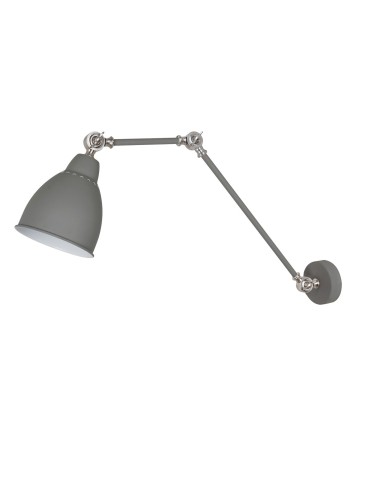 ITALUX Sonny Wall lamp E27 1x60W Grey MB-HN5011-1-GR