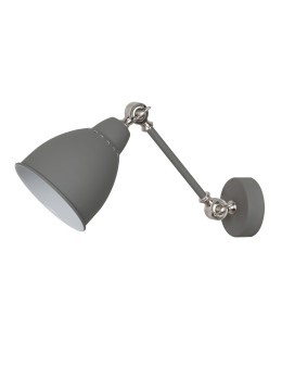 ITALUX Sonny Wall lamp E27 1x60W Grey MB-HN5010-1-GR